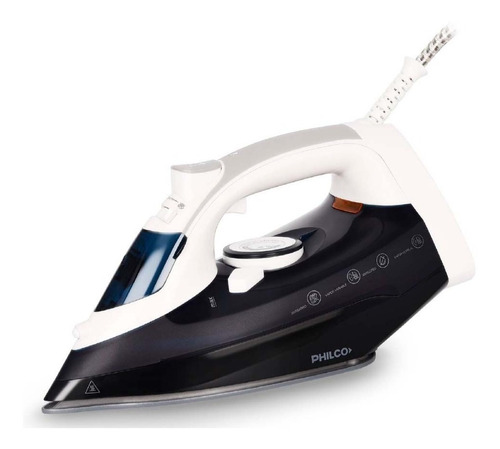 Plancha A Vapor Philco Pvp2453n 2000w Ceramica - Rex Color Blanco Con Negro