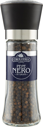 Pimienta Negra Grano Molinillo Italiano Drogheria 95 Gr.