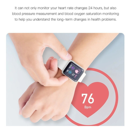 Smartwatch D20 Macaron Relógio Inteligente