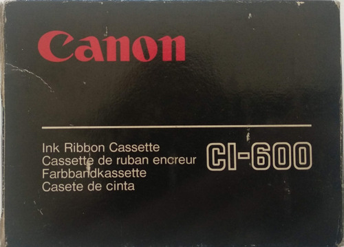 Imagen 1 de 2 de Cinta Maquina Canon Ci-600 / Cl-600 / Ci 600