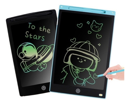 Tablero De Escritura Lcd De 12 Pulgadas Para Niños Con