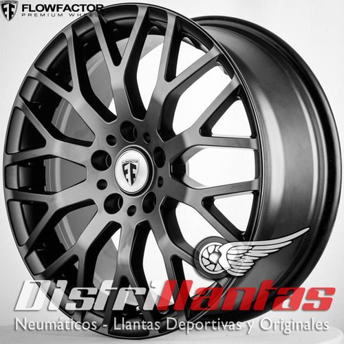 Llantas Aleación Fullerton Black Rodado 17 5x112  Vento Golf