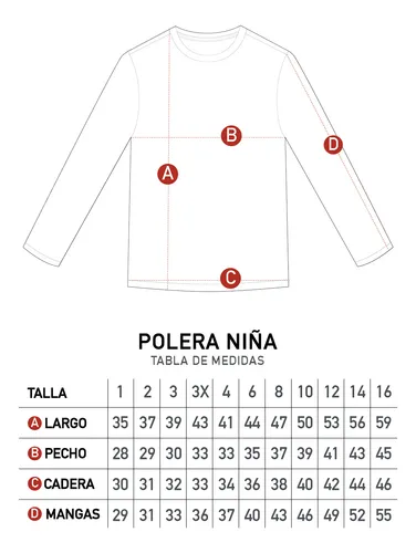 Polera Manga Larga Niña Villanas Bad Gris Disney
