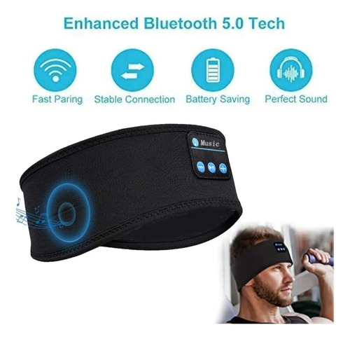 Audífonos Bluetooth Para Dormir, Deportes, Banda De Música