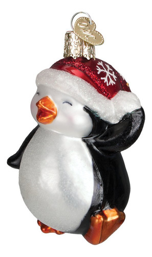 Coleção De Pinguins Dançantes De Natal Do Velho Mundo, Vidro