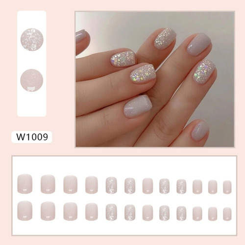Unhas Postiças Curtas E Redondas, Unhas Postiças, Moda Franc