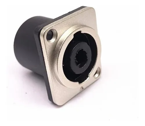 Conector Hembra Panel Jack Twist Lock 4 Pines Neutrik Nl4mp
