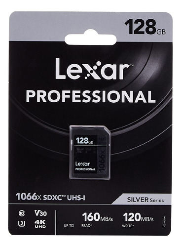 Tarjeta Sd U3 Lexar Lsd1066128g