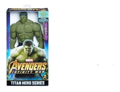 Imagem 1 de 2 de Avengers Figura 12 Titan Hero Hulk - E0571 - Hasbro