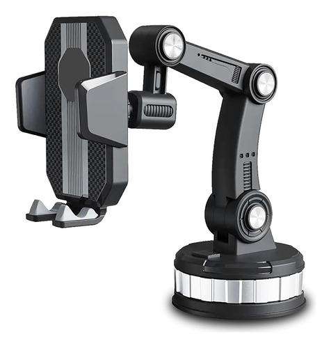 Fottepp Brazo Robot Soporte Coche Para Camion Ventosa Negro