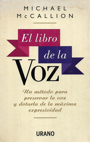 El Libro De La Voz Michael Mccallion