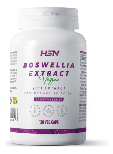  Boswellia Serrata Extract 1700mg - 120 Uds