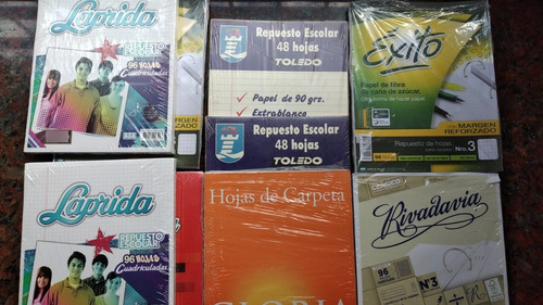 Repuesto De Hojas De Carpeta Laprida Y Otros