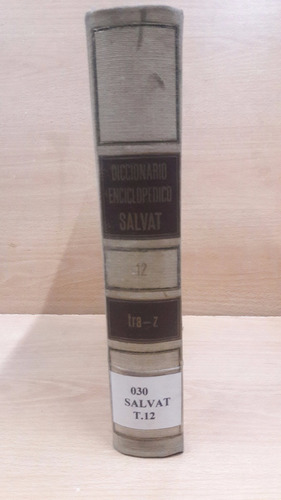 Diccionario Enciclopedico Salvat (tra - Z) Libro Usado Bueno