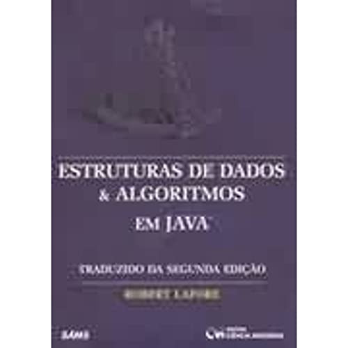 Libro Estruturas De Dados E Algoritmos Em Java