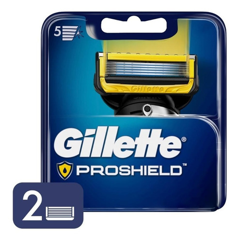Repuesto Gillette Proshield por 2 unidades