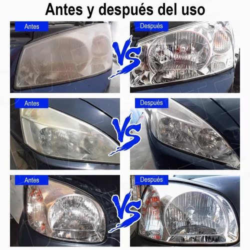 KIT DE RESTAURACIÓN DE FAROS DE AUTOMÓVILES PULIR FAROS COCHE