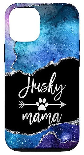 Funda Para iPhone 13 Siberian Husky Mom Dog Mama Plastico-02