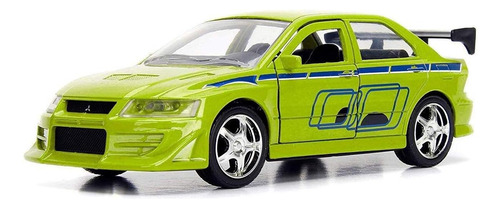 Jada Toys Rápido Y Furioso 1:32 El Mitsubishi Lan 2002 De Br