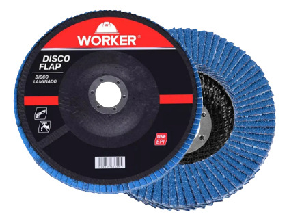 Flap Disc 4.1/2 G060 Reto Zirconado Worker