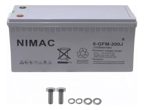 Batería Solar NiMac 6-gfm-200j