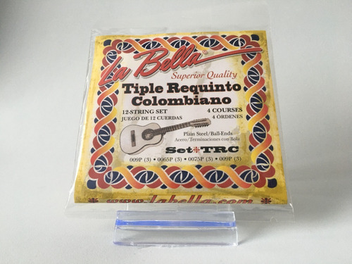 Encordado La Bella Set Trc Tiple Requinto Colombiano