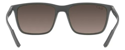 Óculos de sol masculinos Ray-Ban de formato retangular polarizado