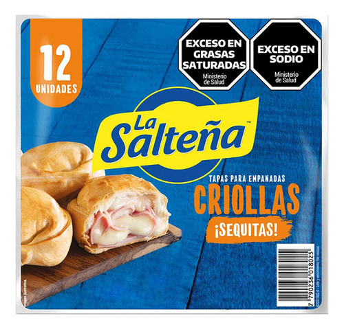 La Salteña Tapas De Empanadas Criollas (pack 6 Unidades)