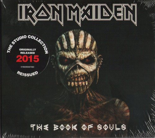 Cd Iron Maiden The Book Of Souls Duplo Digipack Novo!!