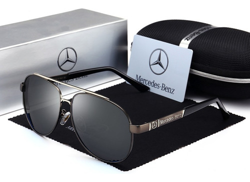 Gafas Marca Reggaeon Emblema Mercedes Benz 751 Color Gun