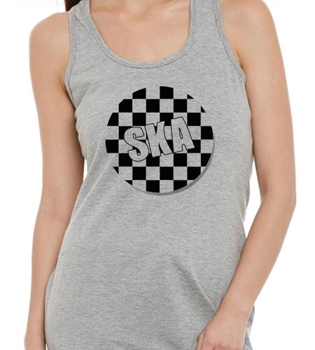 Musculosa Ska Logo Circular Musica Baile Style M3