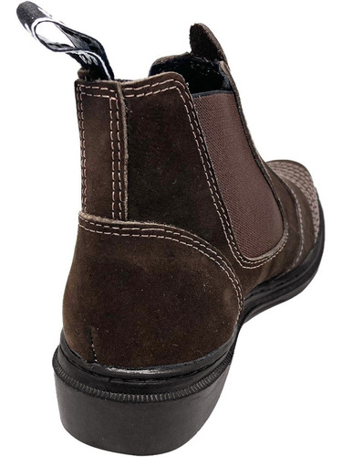 Imagem 4 de 6 de Bota Botina Scpro Masculina Feminina Vaqueiro Vaquejada