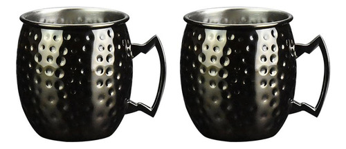 2 Piezas Cup Tazas De Cobre Martillado Cóctel De 530ml /