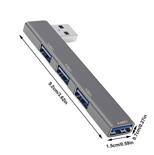 Concentrador Usb 3.0 Concentrador Usb Divisor Usb De 4 Puert