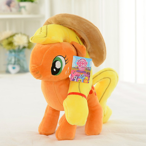 My Little Pony Fluttershy Pelúcia 25cm Grande P/entrega poney Applejack