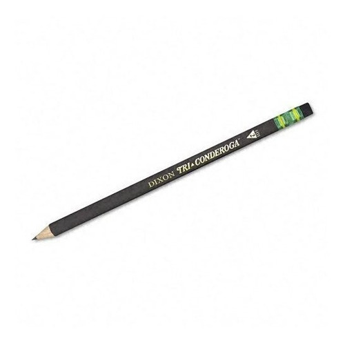 Lápices - Dixon : Tri-conderoga Woodcase Pencil, Hb #2, Blac