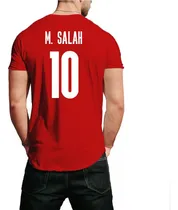 Comprar Remeras Egipto Fan Algodón 10 M. Salah Liverpool 