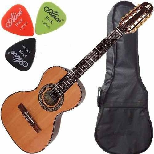 Kit Viola Rozini Eletroacústica Cinturada Ativa 4b Rv215atlp