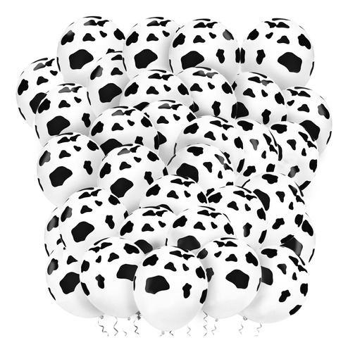 Lovestown 100 Pcs Cows Preptoles Collos, Gloones De Cow Cow