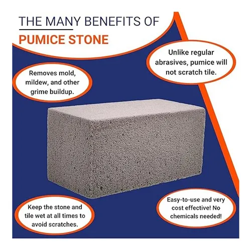 Bloque De Piscina Pb12 Por Us Pumice Piedra Pómez Para