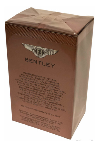 Bentley For Men Intense Edp 100ml Para Hombre