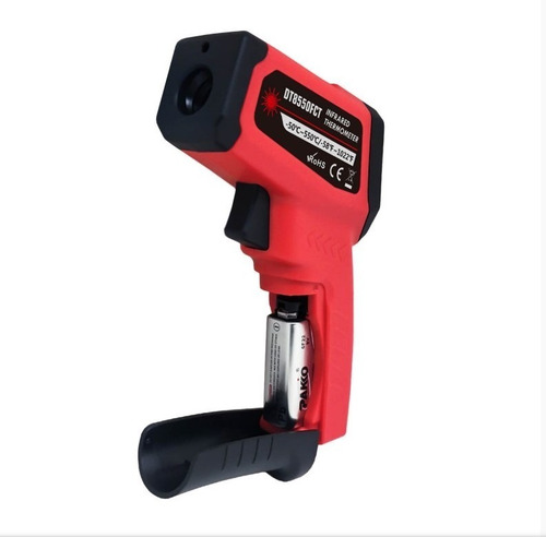 Imagem 4 de 5 de Termômetro Laser Digital Profissional Industrial E Culinário