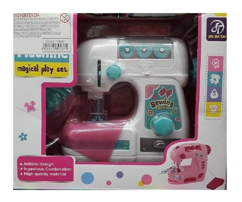 Maquina De Coser Infantil Con Pedal Nena