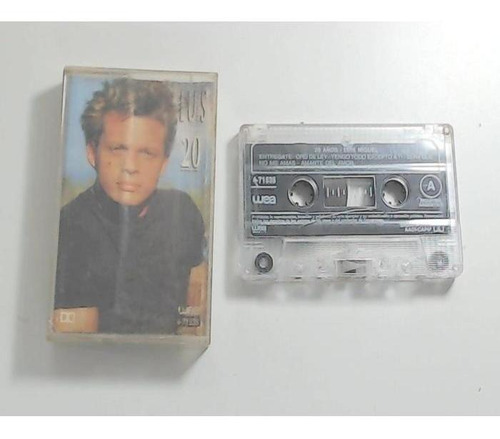 Luis Miguel - 20 Años. Cassette