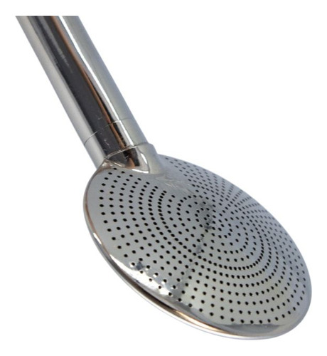 Kit Bomba Chimarrão Art 1000 Furos 24cm Inox + Porta Erva