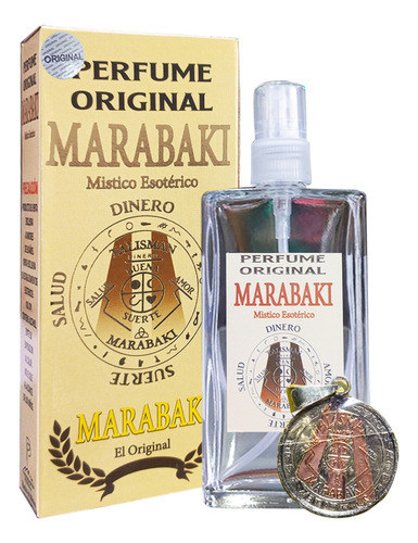 Perfume Con Talismán Marabaki - Abundancia Amor Suerte Todo