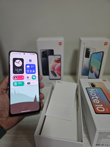 Xiaomi Redmi Note 10 Pro Dual Sim 128gb 8gb-excelente! Cinza-escuro (Usado)