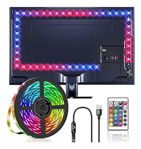 Retroiluminación Led Para Tv, Luces Led De 6.56 Pies, Televi