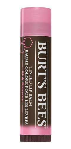 Imagen 1 de 2 de Bálsamo Labial Con Color Burt's Bees Pink Blossom