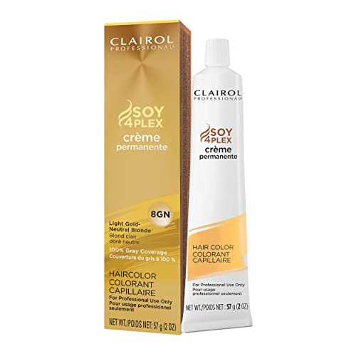 Crema Permanente Clairol Professional Para El Cabello, Color